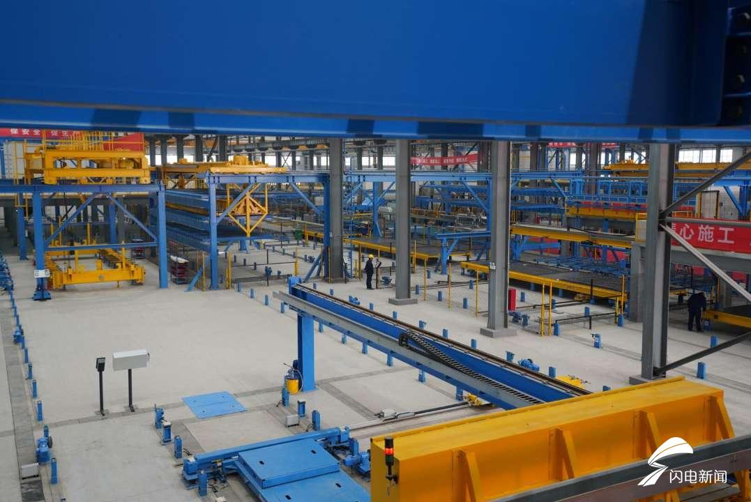 國內(nèi)智能化程度最高的裝配式混凝土預(yù)制件生產(chǎn)基地今天在青島投產(chǎn)